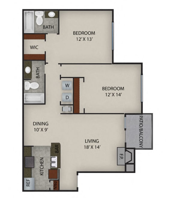 Mount Vernon Apartments Floor Plans