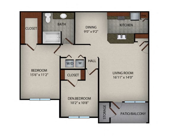 Mount Vernon Apartments Floor Plans