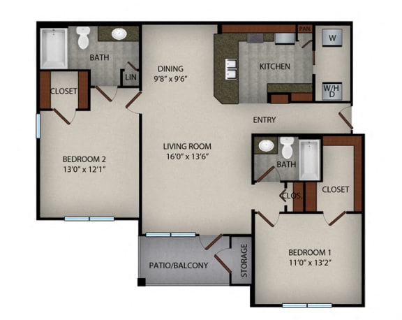 Mount Vernon Apartments Floor Plans