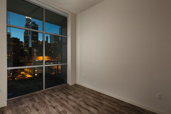 Penthouse Windows at Topaz Apartments, California, 90013