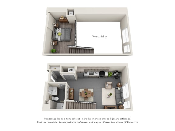 Unit S4L at Topaz Apartments, Los Angeles, 90013