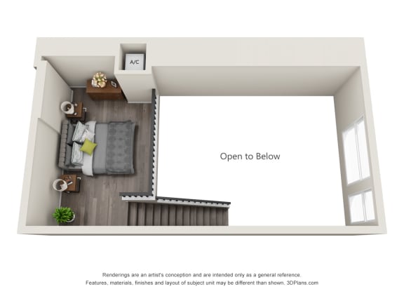 Unit S4L at Topaz Apartments, Los Angeles, California