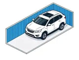  Unit Type10' x 22' Fully Enclosed Limited Backing