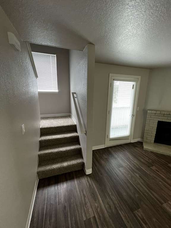 Living Room and Staircase to sleeping areas in Madrona unit