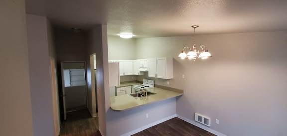 Dining Room and Kitchen in Waterleaf unit