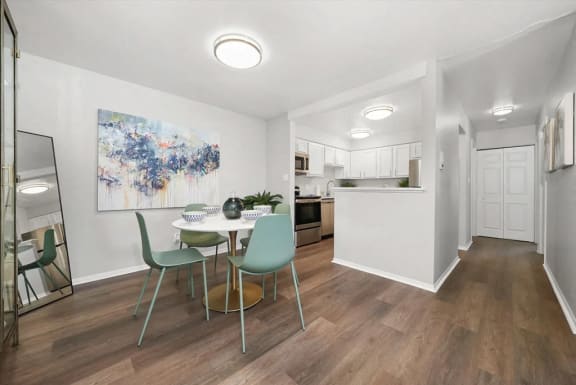 Formal-Dining-Room at Hampton in Highland Apartments, Indiana, 46322