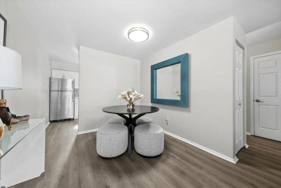 Dining Space at Whitcomb Terrace Apartments, Indiana, 46410
