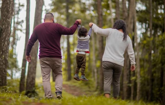 Family Time at Pine Village, Sanford, North Carolina