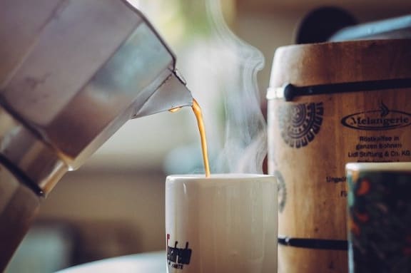 Coffee at Pine Village, Sanford, NC