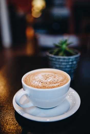 Cappuccino at Pine Village, Sanford, North Carolina