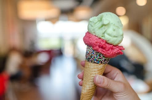 icecream at Pine Village, Sanford, 27332