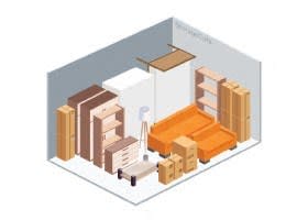  Unit Type10X12.5 Upper Floor, Heated