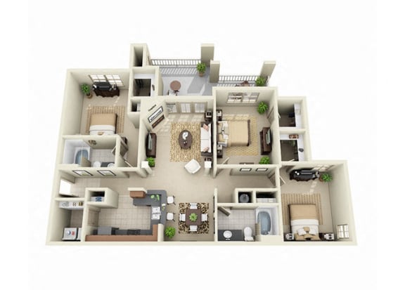 2 Bedroom Apartments Near Me