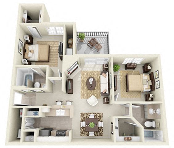 2 bedroom apartments for rent valley ranch Irving TX