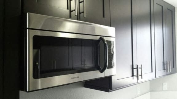 stainless steel microwave luxury