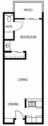 Cielo 1 Bedroom Apartment