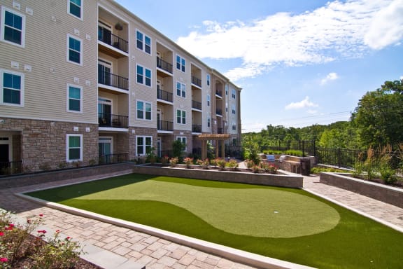 Beautifully Landscaped Grounds  at Kensington Place, Woodbridge, VA