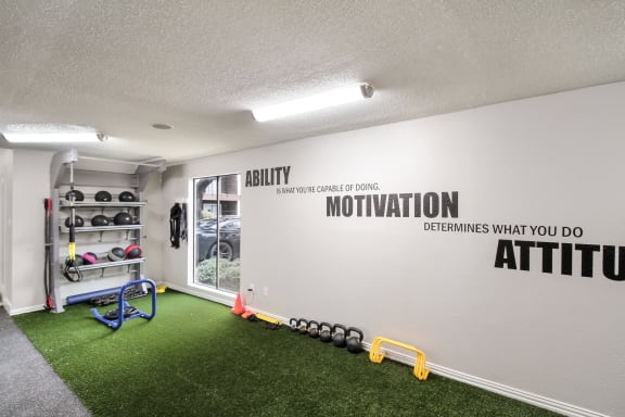 Fre e Weights And Cardio Equipmentat Seacrest Apartments, Garland