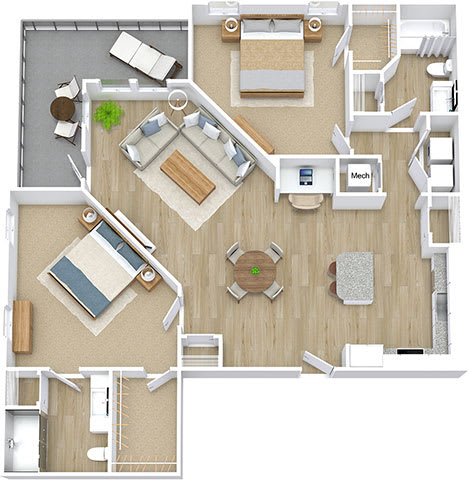 Floor Plan  Thatcher
