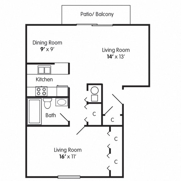 Floor Plans of Carriage House Richmond in Richmond, IN