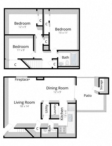 2 Bedroom Apartment Mishawaka
