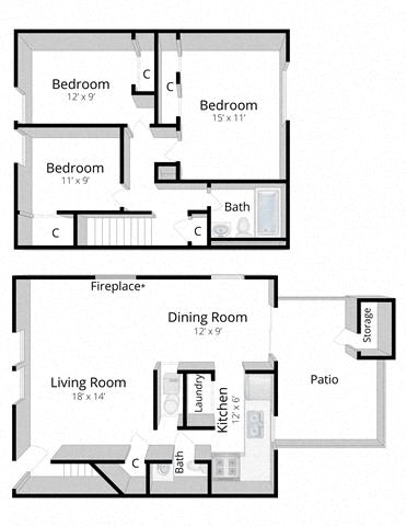 Three Bedroom Apartment in Valparaiso