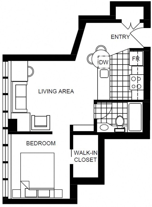 studio apartment rentals
