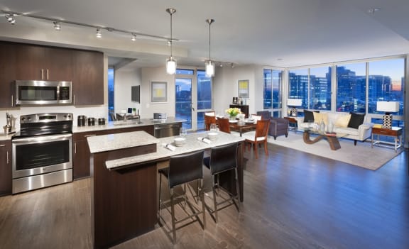 Open Floor Plans at Harrison at Reston Town Center, Reston, VA, 20190