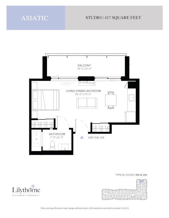 Asiatic Floorplan