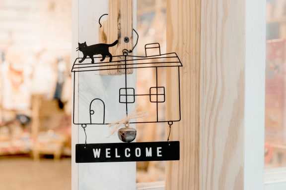 Welcome Sign at Willow Springs, Goleta, CA