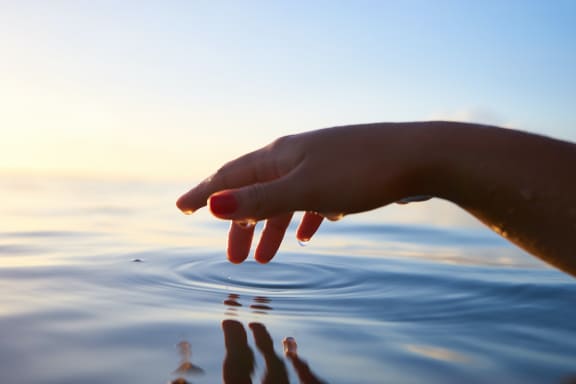 Water at Willow Springs, California, 93117