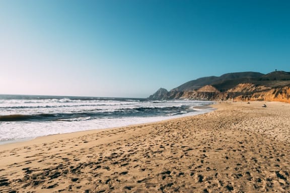 Beach at Willow Springs, California