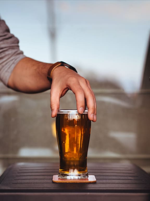 Beer at Willow Springs, Goleta, California