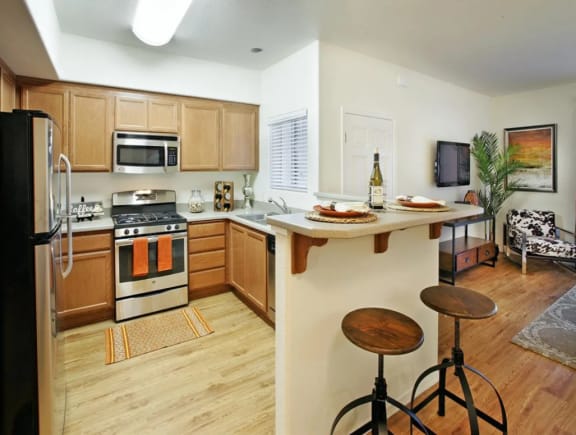 Kitchen at Willow Springs, Goleta, California