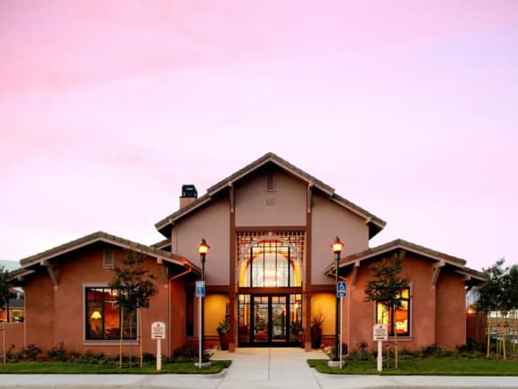 Building at Willow Springs, California