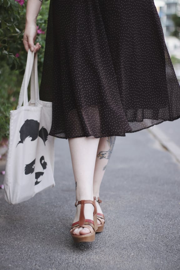 Tote bag at Willow Springs, Goleta, CA, 93117