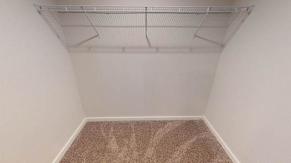 Large walk in closet