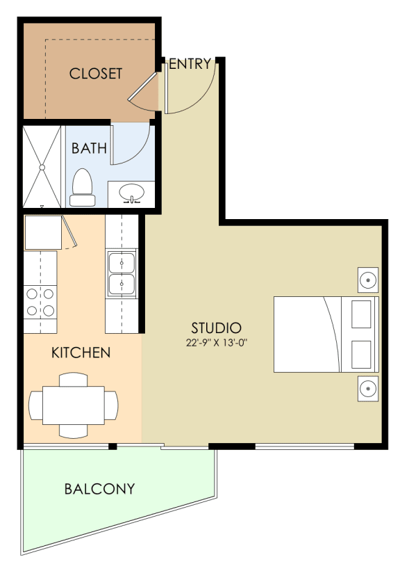 Floor Plans of Woodside Court in Redwood City CA
