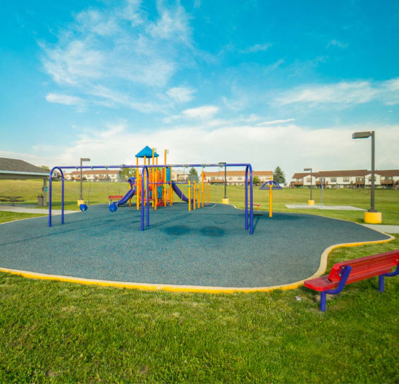 Playground for kids at Antelope Ridge, Box Elder