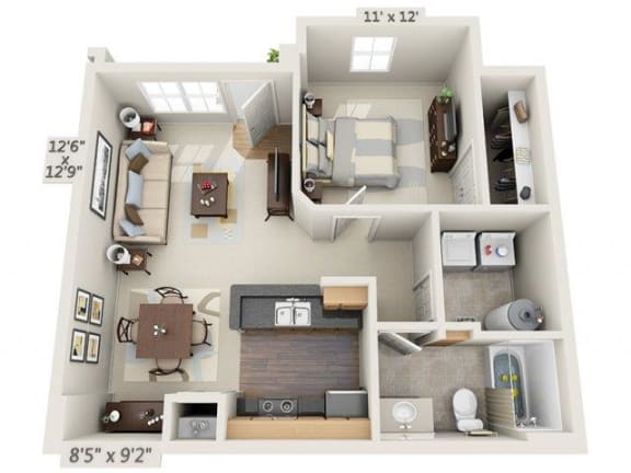Floor Plan Polaris Place Apartments