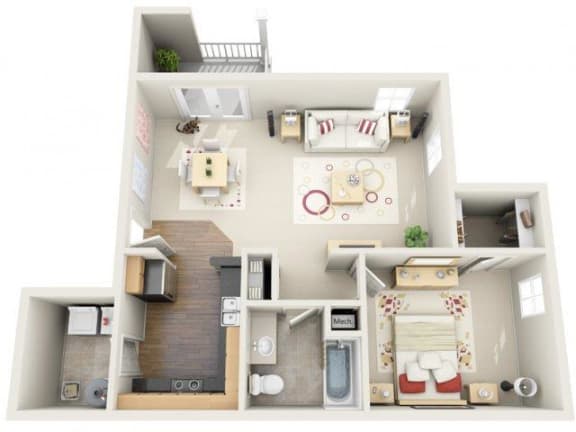 Floor Plan Polaris Place Apartments