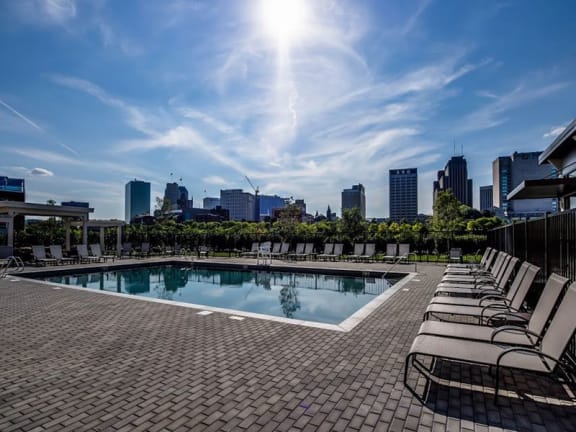 Outdoor Pool at Water's Edge, Harrison