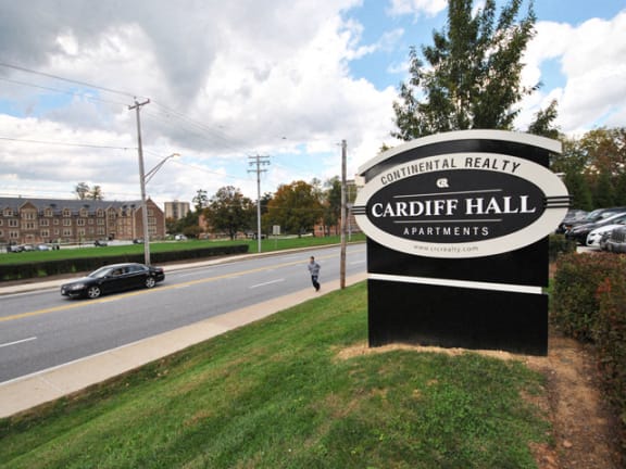 Cardiff Hall Apartments Sign at Cardiff Hall Apartments, Maryland