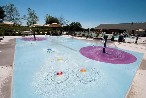 Splash Pad at Doncaster Village Apartments, Parkville