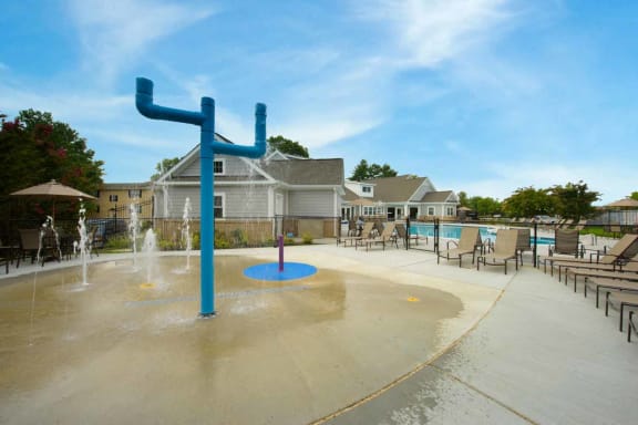 Swimming Pool With Fountains at Kenilworth at Perring Park Apartments, Parkville, 21234