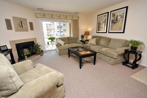 Wall-to-Wall Carpeting at McDonogh Township Apartments, Owings Mills, MD