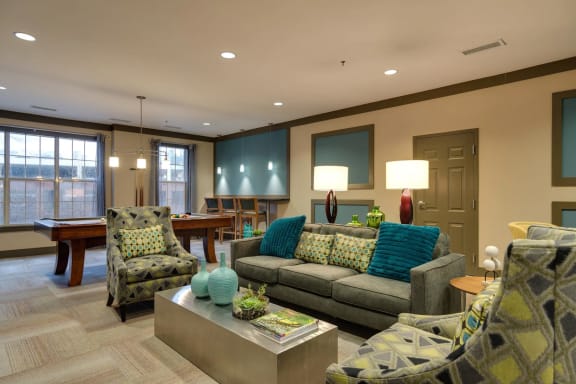 Clubhouse Gameroom at Centennial Place in Atlanta, Georgia