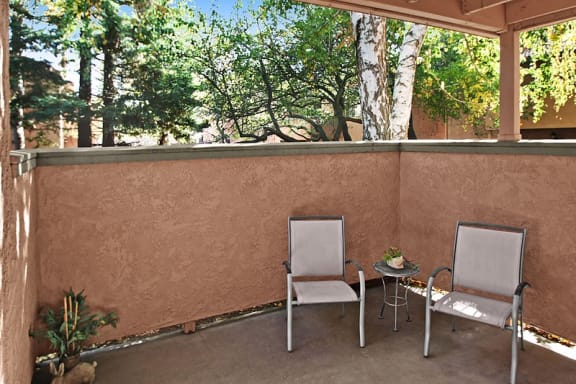 Outdoor Patio Area at Mission Sierra Apartments, Union City
