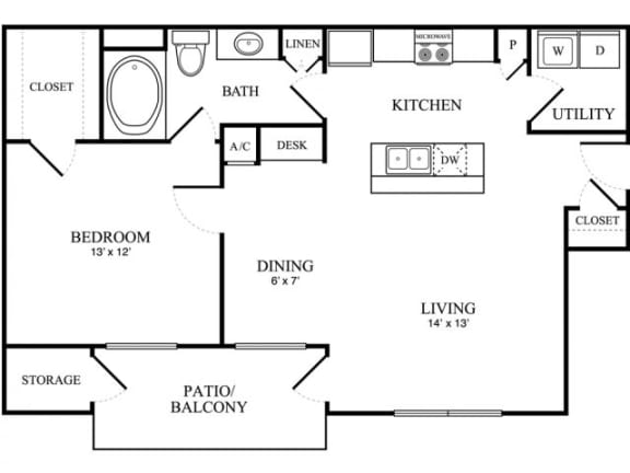 A2 Floor Plan at Cornerstone Ranch, Katy, 77450