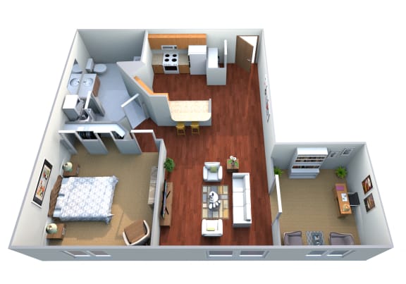 The Cascade Floor Plan at Pinewood Estates, Zimmerman, 55398